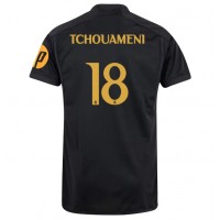 Dres Real Madrid Aurelien Tchouameni #18 Rezervni 2023-24 Kratak Rukav